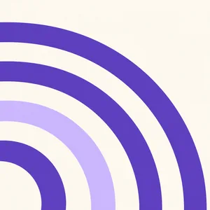 Course cover: nested violet arcs on cream